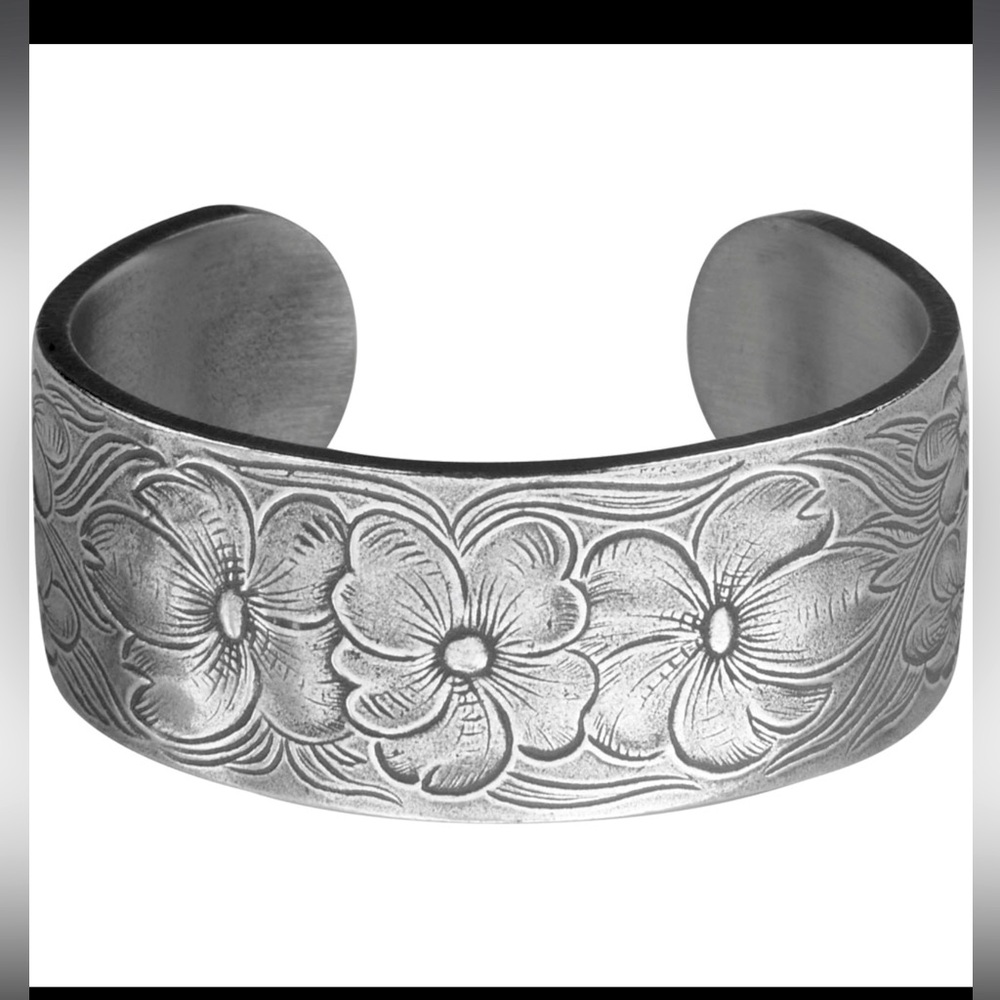Salisbury Pewter July Cuff Bracelet